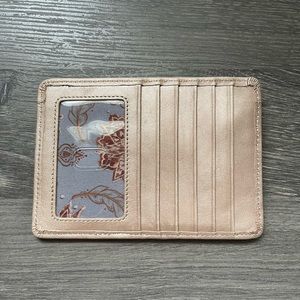 Hobo Euro Slide Wallet - Champagne Leather